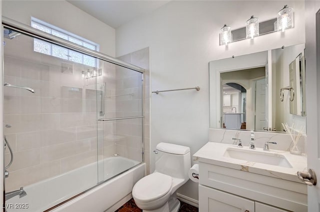 2050 W Warm Springs Rd Unit 4512, Henderson, NV 89014 - bathroom with shower / bath combination with glass door and vanity