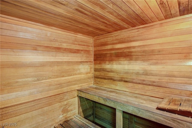2050 W Warm Springs Rd Unit 4512, Henderson, NV 89014 - sauna / steam room with wood ceiling and wood walls