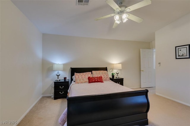 10952 Porto Foxi St, Las Vegas, NV 89141 - bedroom featuring light colored carpet and ceiling fan
