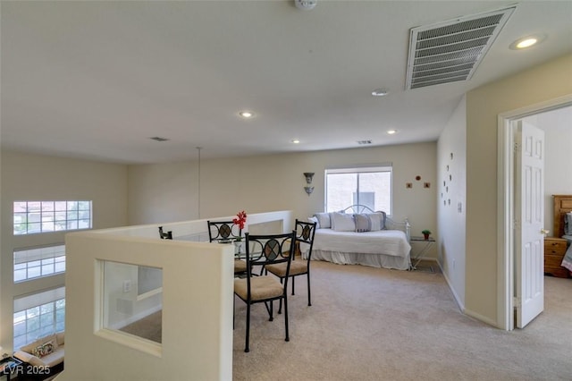 10952 Porto Foxi St, Las Vegas, NV 89141 - dining area with light colored carpet and recessed lighting