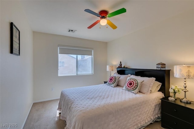 10952 Porto Foxi St, Las Vegas, NV 89141 - bedroom featuring light carpet and a ceiling fan