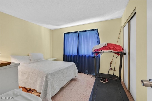 7113 Carrondale Way, Las Vegas, NV 89128 - carpeted bedroom featuring a textured ceiling