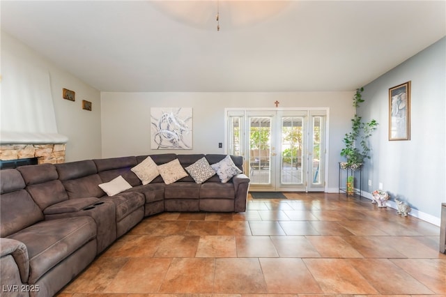 1723 Candice St, Las Vegas, NV 89156 - living area with baseboards