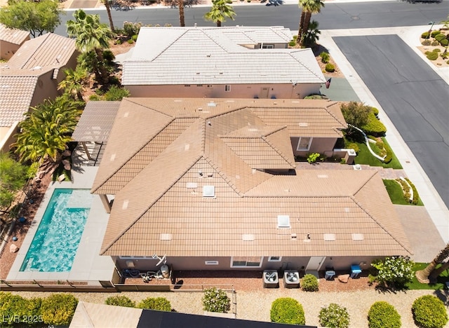 10331 Rio De Thule Ln, Las Vegas, NV 89135 - view from above of property with a pool