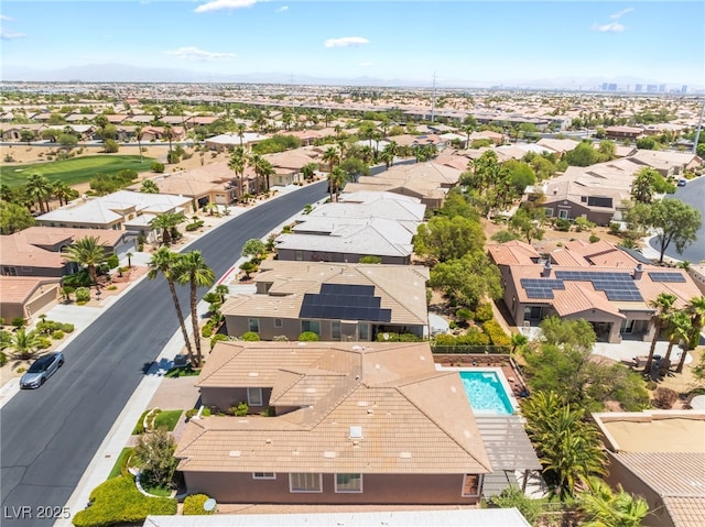 10331 Rio De Thule Ln, Las Vegas, NV 89135 - aerial perspective of suburban area featuring a mountainous background