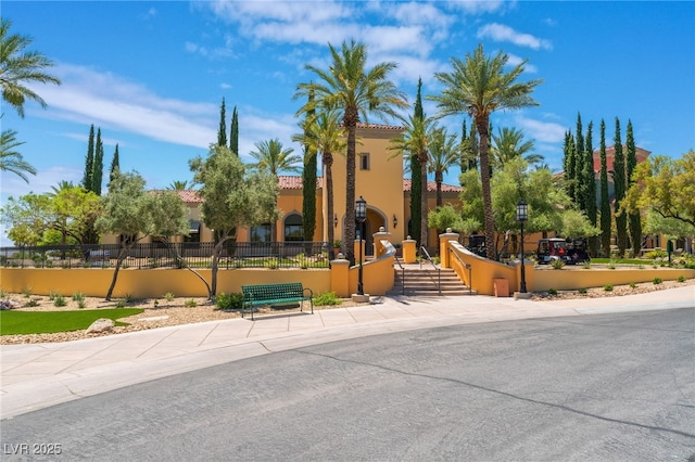 10331 Rio De Thule Ln, Las Vegas, NV 89135 - view of front of property with a tiled roof and stucco siding
