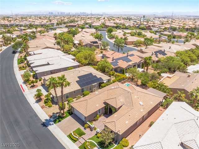 10331 Rio De Thule Ln, Las Vegas, NV 89135 - aerial perspective of suburban area featuring a mountainous background