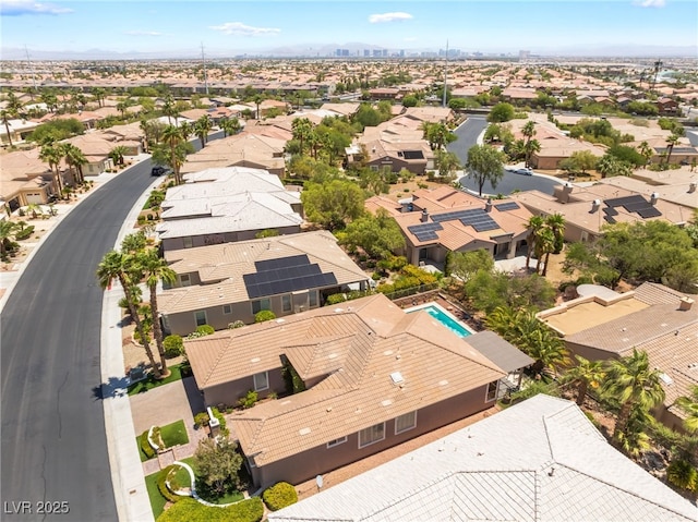 10331 Rio De Thule Ln, Las Vegas, NV 89135 - aerial view of residential area featuring a mountainous background