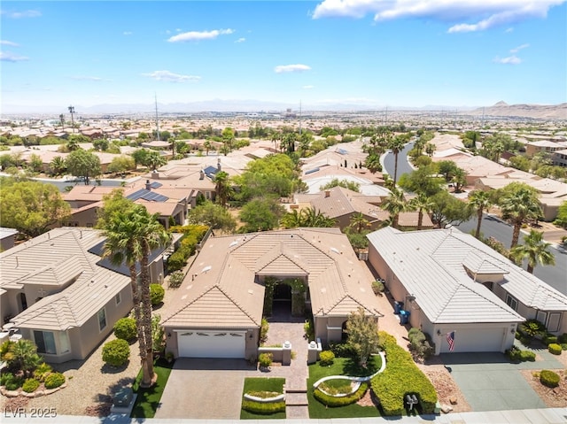 10331 Rio De Thule Ln, Las Vegas, NV 89135 - aerial perspective of suburban area featuring mountains