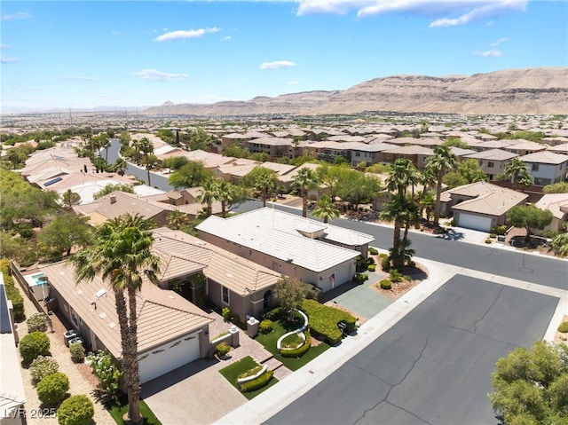 10331 Rio De Thule Ln, Las Vegas, NV 89135 - aerial perspective of suburban area featuring mountains