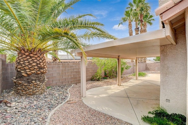 1981 Spring Lake Dr, Henderson, NV 89002 - fenced backyard with a patio