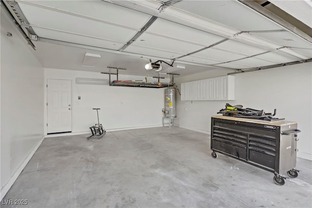 117 Lotus Blossom Ct, Las Vegas, NV 89145 - garage featuring water heater and a garage door opener