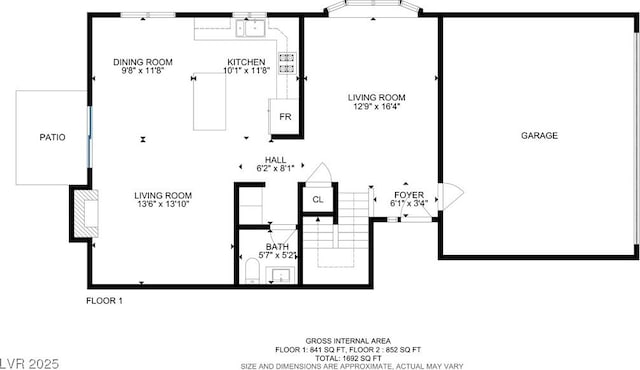 117 Lotus Blossom Ct, Las Vegas, NV 89145 - view of property floor plan