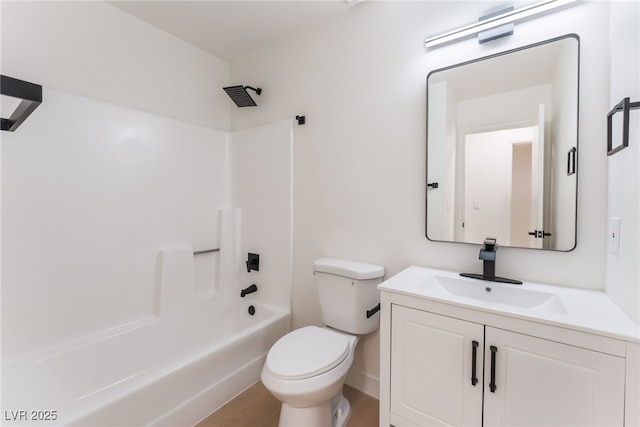 313 Agora Way, Las Vegas, NV 89110 - bathroom with vanity, bathing tub / shower combination, and wood finished floors