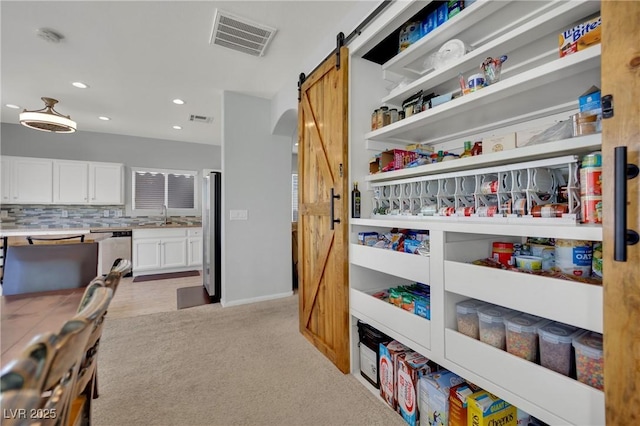 9131 Grand Sunburst Ct, Las Vegas, NV 89149 - pantry featuring a sink