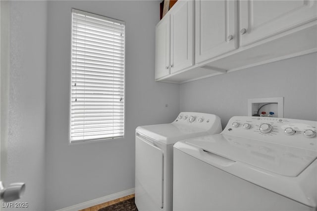 9131 Grand Sunburst Ct, Las Vegas, NV 89149 - laundry room featuring separate washer and dryer and cabinet space