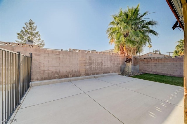 1708 Anzio St, Las Vegas, NV 89108 - fenced backyard featuring a patio area