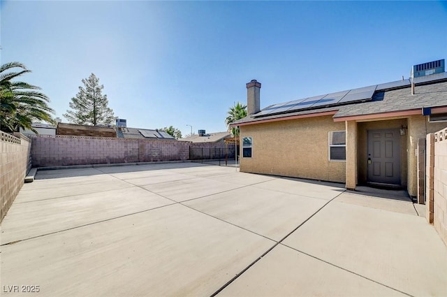 1708 Anzio St, Las Vegas, NV 89108 - fenced backyard featuring a patio area