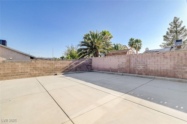 1708 Anzio St, Las Vegas, NV 89108 - fenced backyard with a patio area