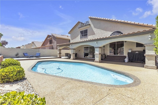 1877 Glory Lily Ct, Las Vegas, NV 89123 - view of swimming pool with a patio