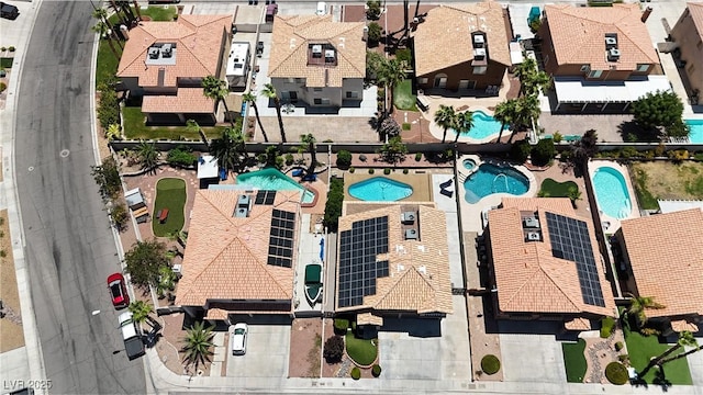 1877 Glory Lily Ct, Las Vegas, NV 89123 - bird's eye view of a pool area