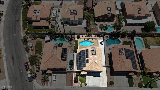 1877 Glory Lily Ct, Las Vegas, NV 89123 - aerial view of a pool