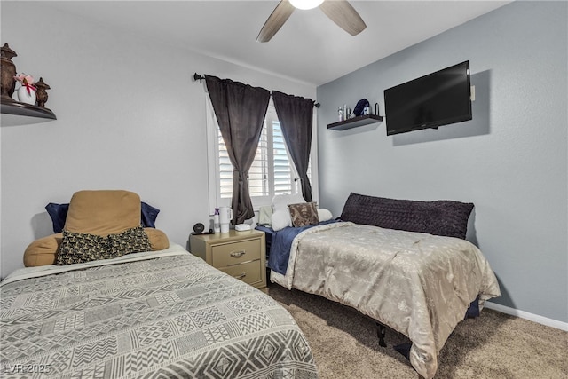 1877 Glory Lily Ct, Las Vegas, NV 89123 - bedroom featuring carpet floors and ceiling fan