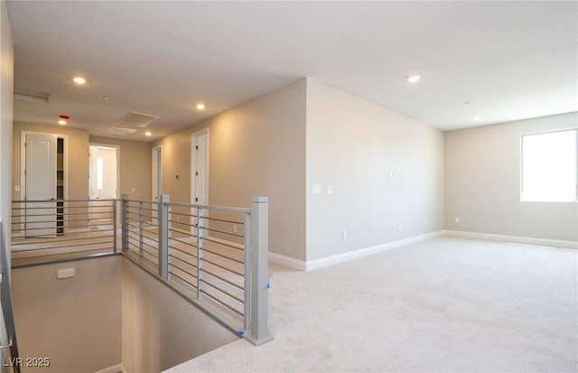 7199 Twilight Rider Ct, Las Vegas, NV 89118 - unfurnished room with light carpet and recessed lighting