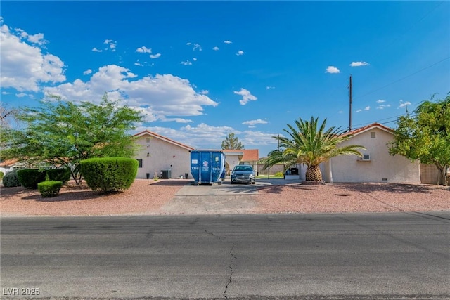 465 E Robindale Rd, Las Vegas, NV 89123 - view of front facade featuring stucco siding and concrete driveway