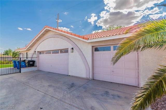 465 E Robindale Rd, Las Vegas, NV 89123 - garage with concrete driveway