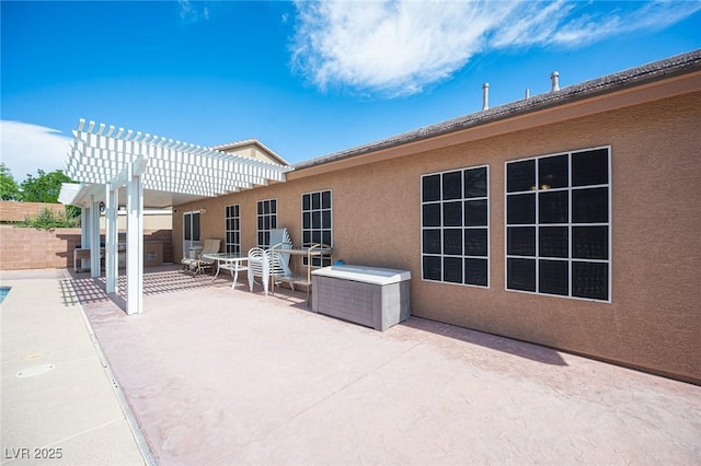 5600 Old Stable Ave, Las Vegas, NV 89131 - view of patio / terrace with a pergola