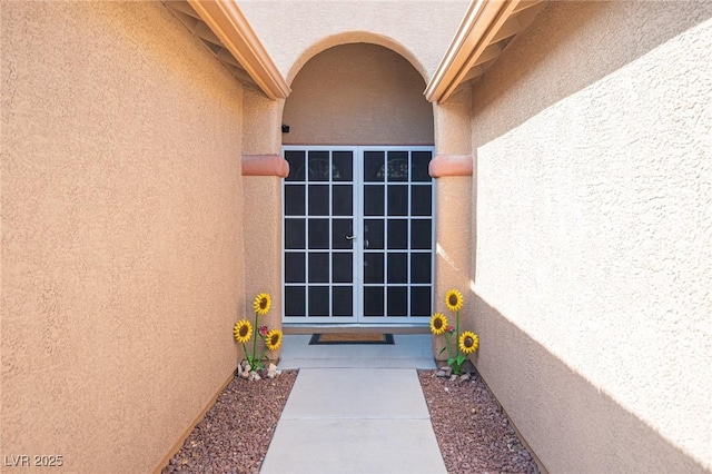 5600 Old Stable Ave, Las Vegas, NV 89131 - entrance to property with stucco siding