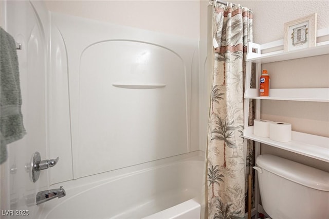 5600 Old Stable Ave, Las Vegas, NV 89131 - bathroom with shower / bath combo and toilet