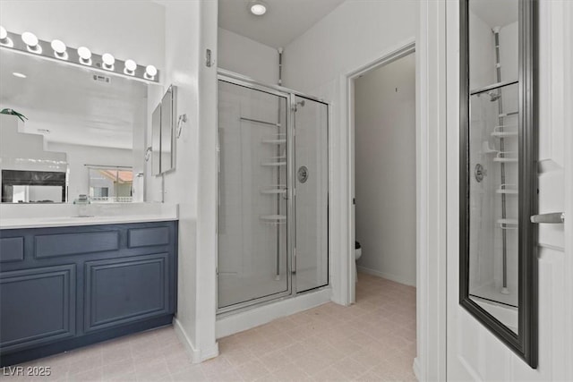 3632 Julia Waldene Ct, Las Vegas, NV 89129 - bathroom with a stall shower and vanity