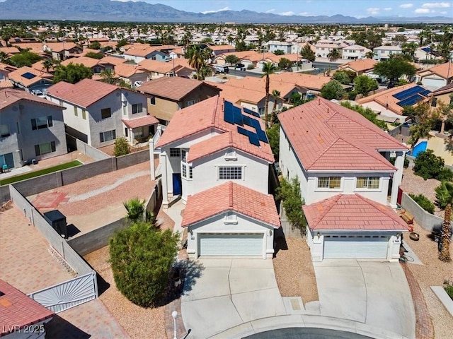 3632 Julia Waldene Ct, Las Vegas, NV 89129 - aerial perspective of suburban area with mountains