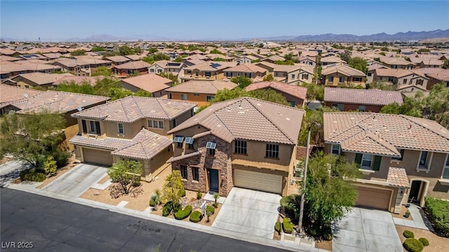 10584 Peach Creek St, Las Vegas, NV 89179 - aerial perspective of suburban area