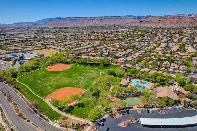 10198 Timber Willow Ave, Las Vegas, NV 89135 - aerial overview of property's location featuring nearby suburban area