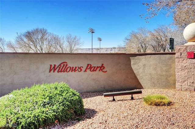 10198 Timber Willow Ave, Las Vegas, NV 89135 - view of community sign