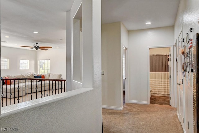 1717 Jake Andrew Ave, North Las Vegas, NV 89086 - corridor featuring carpet and recessed lighting