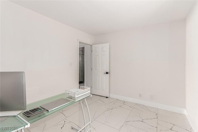 3826 Edmond St, Las Vegas, NV 89103 - spare room with baseboards and marble finish floors