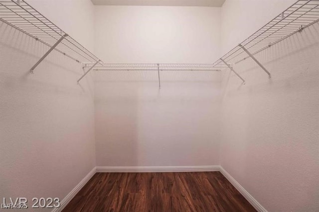 5415 W Harmon Ave Unit 1162, Las Vegas, NV 89103 - spacious closet featuring wood finished floors