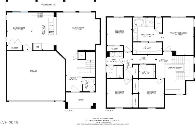 7263 Pepperbox Ave, Las Vegas, NV 89179 - view of room layout