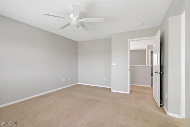 7263 Pepperbox Ave, Las Vegas, NV 89179 - unfurnished bedroom with light colored carpet and a ceiling fan