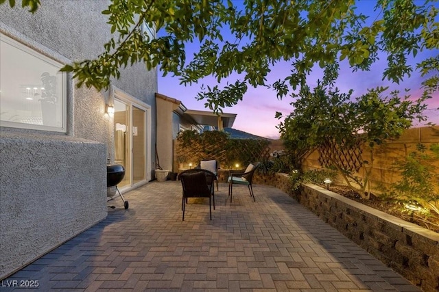 694 Value Ridge Ave, Henderson, NV 89012 - fenced backyard featuring a patio