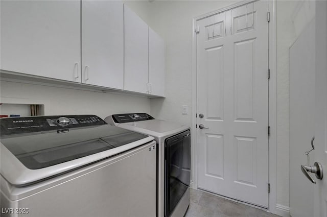 2779 Kindeace Ave, Henderson, NV 89044 - laundry room with separate washer and dryer and cabinet space