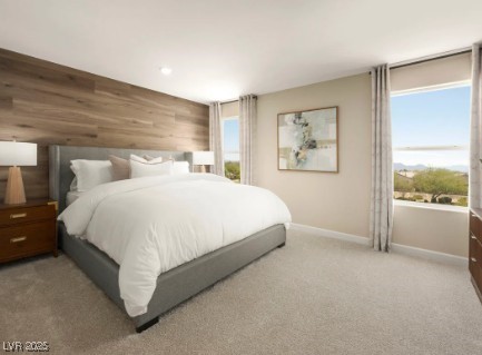 7388 Daly Grove St, Las Vegas, NV 89113 - carpeted bedroom featuring multiple windows