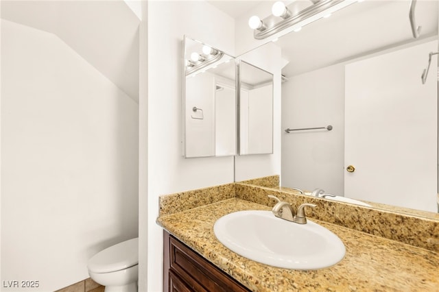 3668 Villa Knolls E Dr, Las Vegas, NV 89120 - bathroom with toilet and vanity