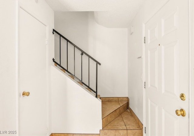 3668 Villa Knolls E Dr, Las Vegas, NV 89120 - stairs featuring tile patterned flooring and baseboards