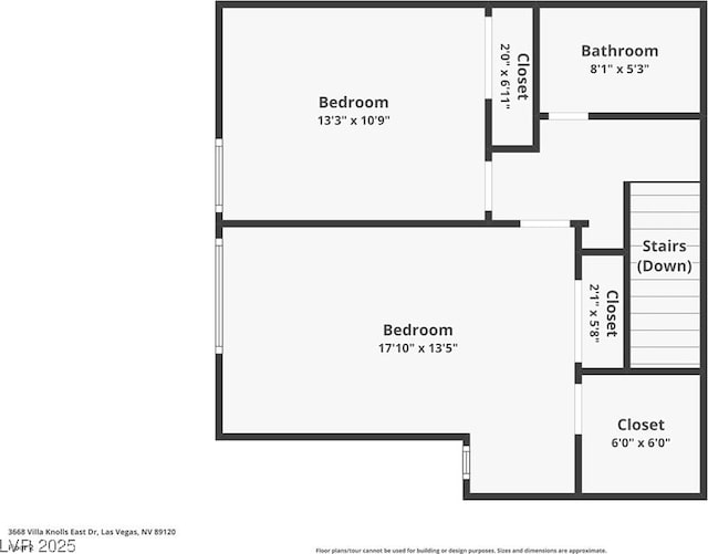 3668 Villa Knolls E Dr, Las Vegas, NV 89120 - view of home floor plan