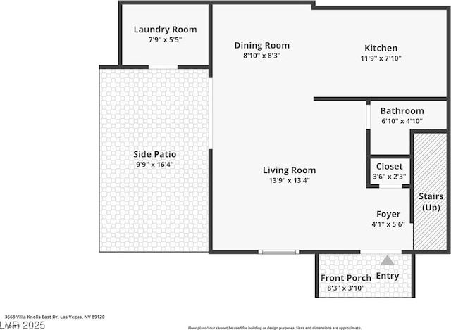 3668 Villa Knolls E Dr, Las Vegas, NV 89120 - view of room layout